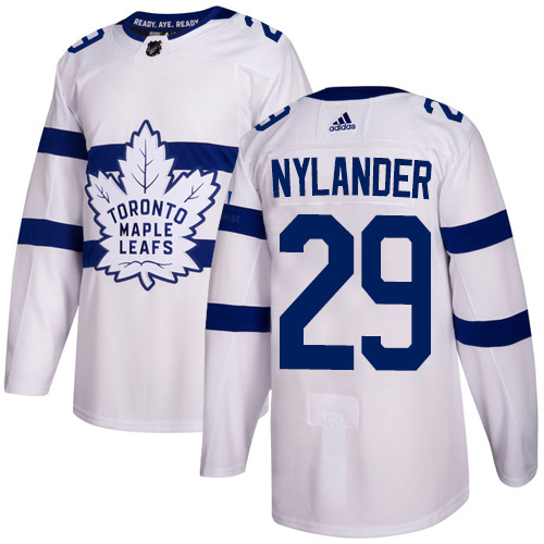 Adidas Maple Leafs #29 William Nylander White Authentic 2018 Stadium Series Stitched Youth NHL Jersey